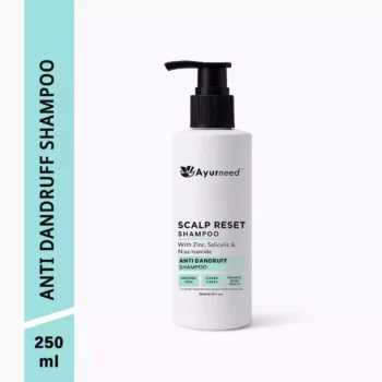 Ayurneed™ Anti-Dandruff Shampoo for Itchy Scalp & Flakes – With Zinc Pyrithione, Salicylic Acid & Niacinamide – 250ml / 500ml / 1 Litre
