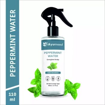 Ayurneed™ Peppermint Water Spray – 100% Natural Face & Body Mist for Cooling, Oil Control & Fresh Skin – 110ml