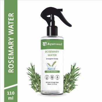 Ayurneed™ Rosemary Water Spray – 100% Natural Scalp & Skin Mist for Hair Growth, Dandruff & Skin Glow – 110ml