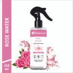 Ayurneed™ Rose Water Spray – 100% Pure Steam Distilled Gulab Jal Face & Body Mist for Glowing Skin & Hydration – 110ml