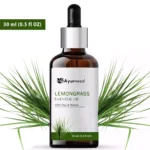 Ayurneed™ Lemongrass Essential Oil for Pain Relief, Skin, Hair & Diffuser Use – 100% Pure & Natural Steam Distilled Oil – 15ml / 30ml | Combo Pack (2-Pack, 3-Pack)