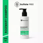 Ayurneed Rosemary Shampoo | Sulfate-Free Anti-Hair Fall & Hair Strengthening Formula with Biotin & Niacinamide – 250ml, 500ml & 1 Litre